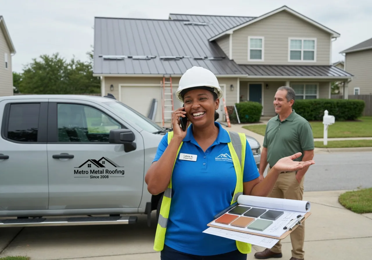 Storm Damage Metal Roof Repair in Bowlus, MN